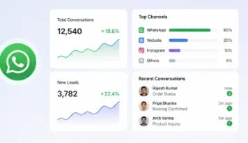 Chatbox AI analytics dashboard with account and usage metrics