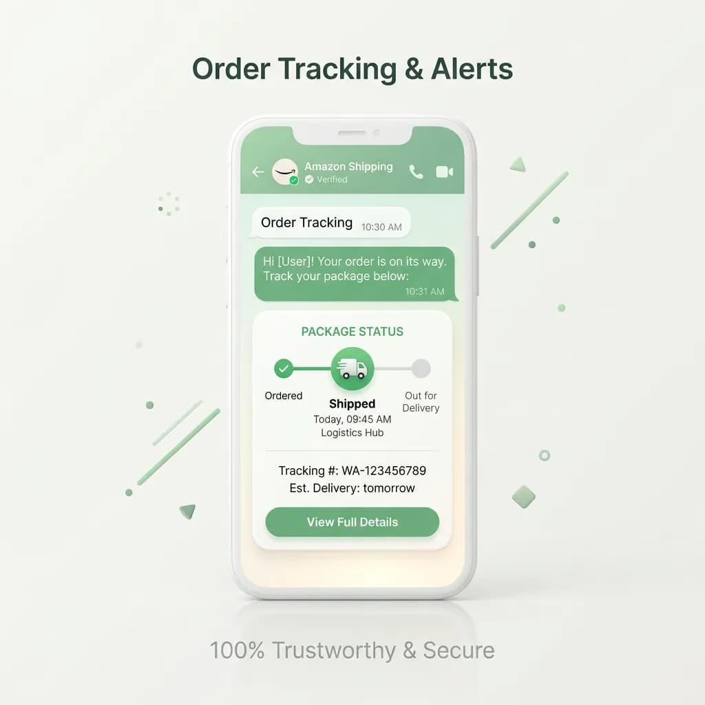 Automated Shopify order shipped and delivered notifications on WhatsApp